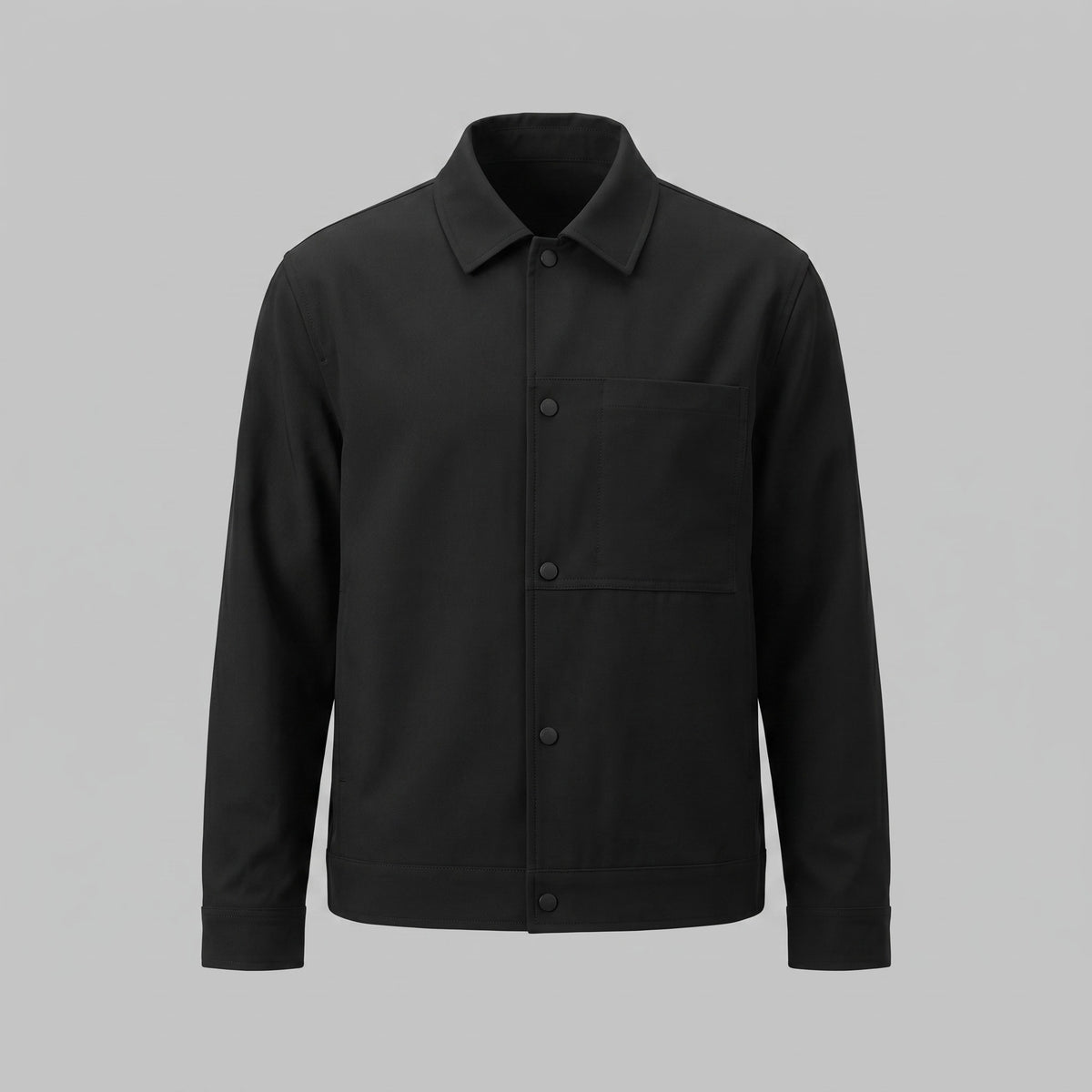 Herren Übergangsjacke mit Druckknöpfen | Till_8