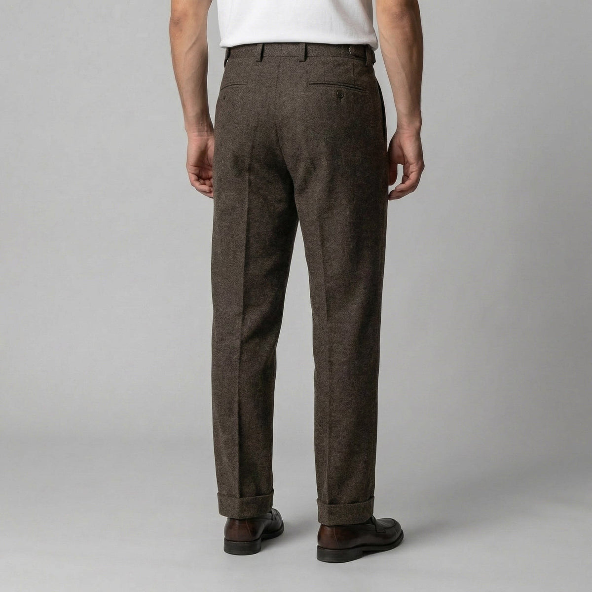Herren Bundfaltenhose mit Seitenverstellern | Volkmar_3