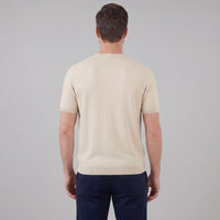 Herren Strickshirt Kurzarm mit Rundhalsausschnitt | Gregor