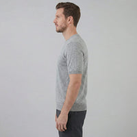 Herren Strickshirt Kurzarm mit Rundhalsausschnitt | Gregor