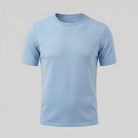 Herren Strickshirt Kurzarm mit Rundhalsausschnitt | Gregor