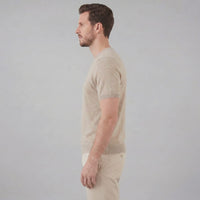 Herren Strickshirt Kurzarm mit Rundhalsausschnitt | Gregor