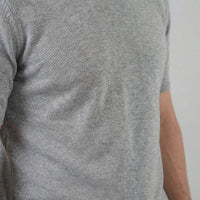Herren Strickshirt Kurzarm mit Rundhalsausschnitt | Gregor