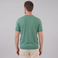 Herren Strickshirt Kurzarm mit Rundhalsausschnitt | Gregor