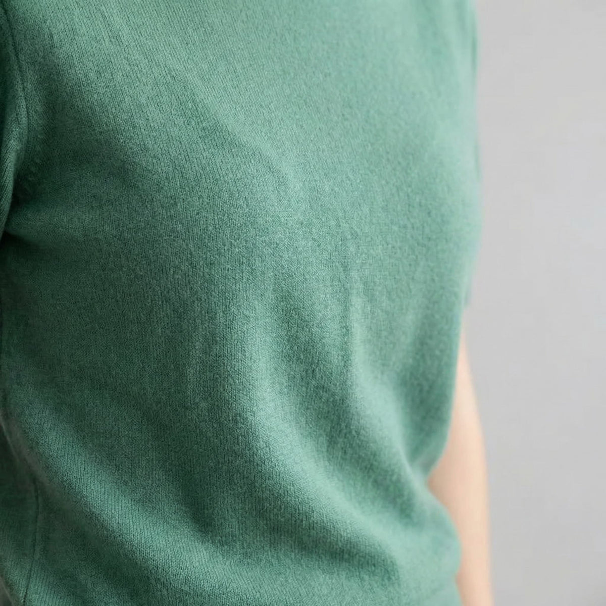 Herren Strickshirt Kurzarm mit Rundhalsausschnitt | Gregor