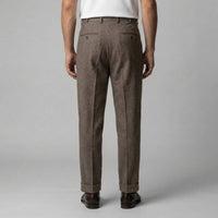 Herren Stoffhose Straight Fit mit Bundfalten | Waldemar