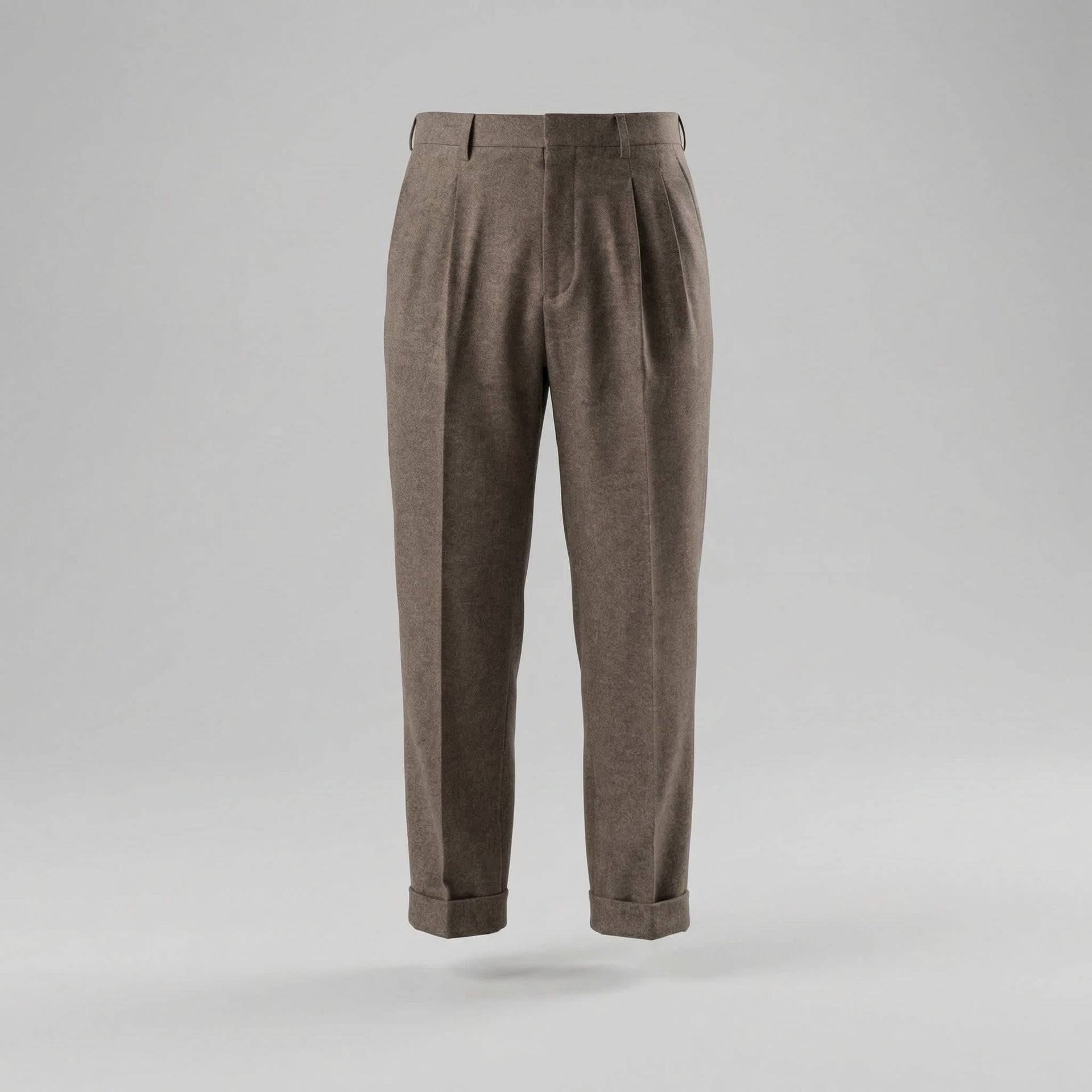 Herren Stoffhose Straight Fit mit Bundfalten | Waldemar