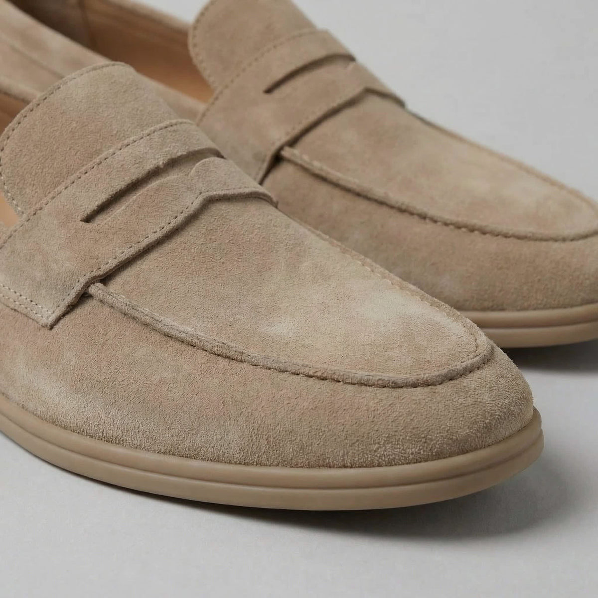 Herren Wildleder-Loafer mit Mokassinnaht | Hendrik
