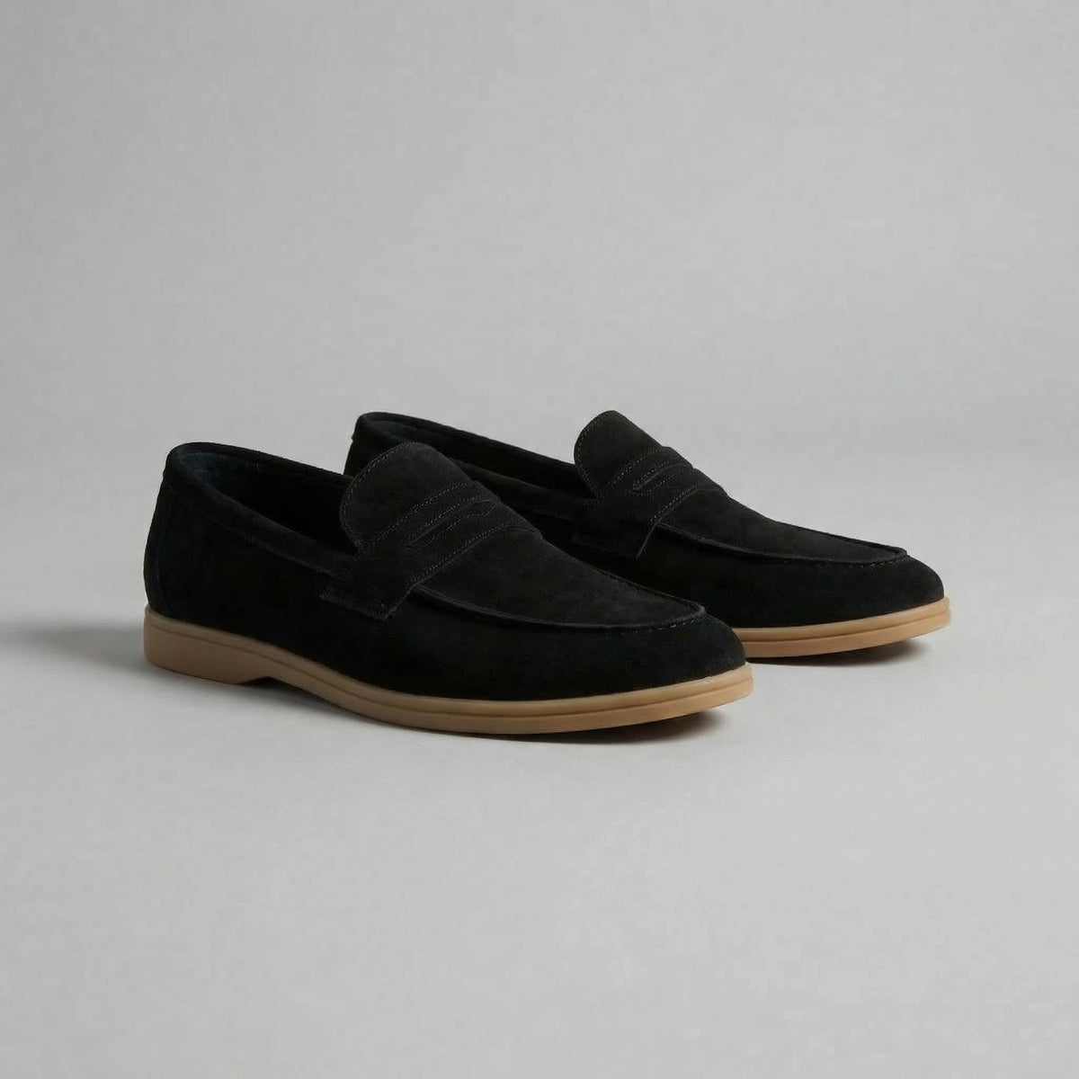 Herren Wildleder-Loafer mit Mokassinnaht | Hendrik
