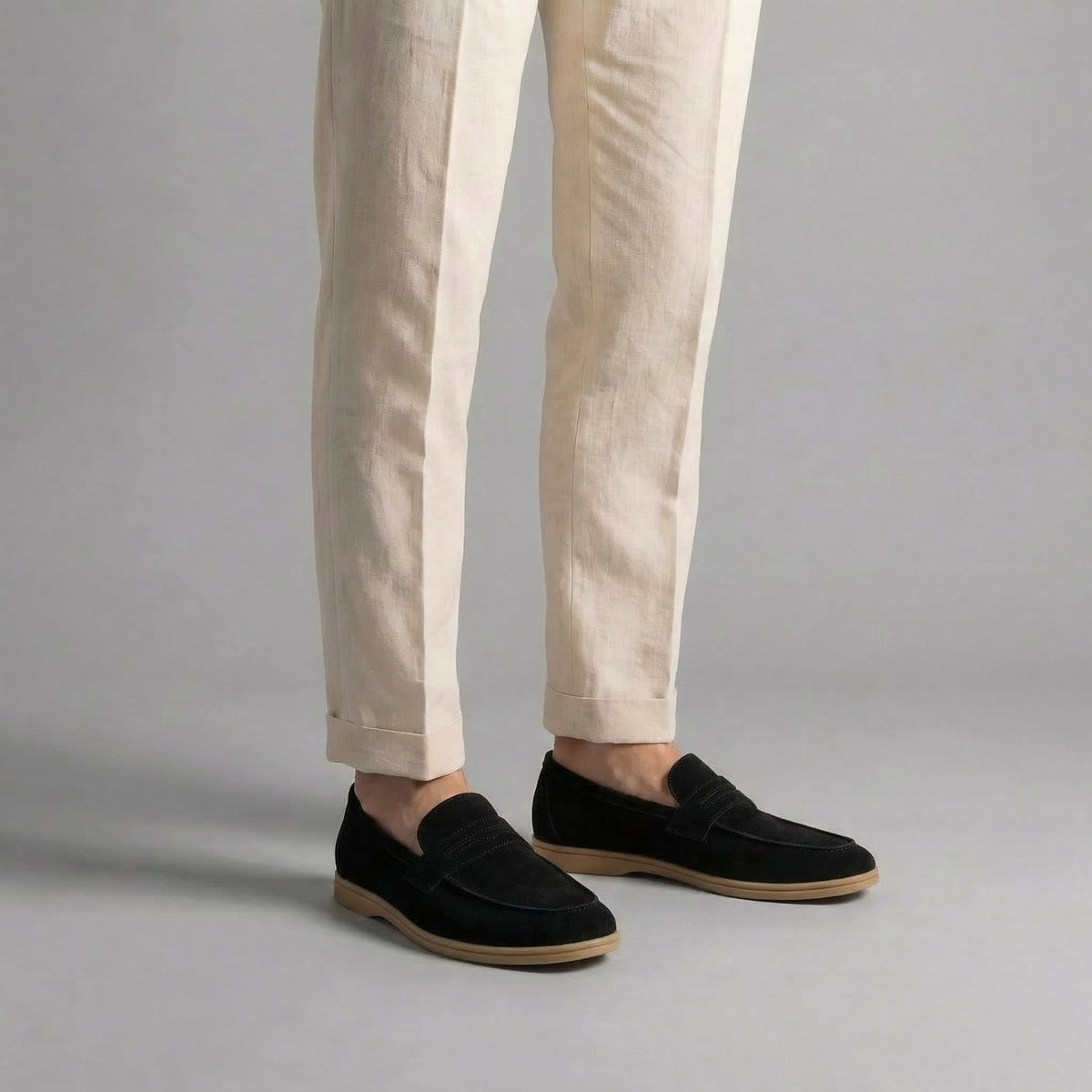 Herren Wildleder-Loafer mit Mokassinnaht | Hendrik_6