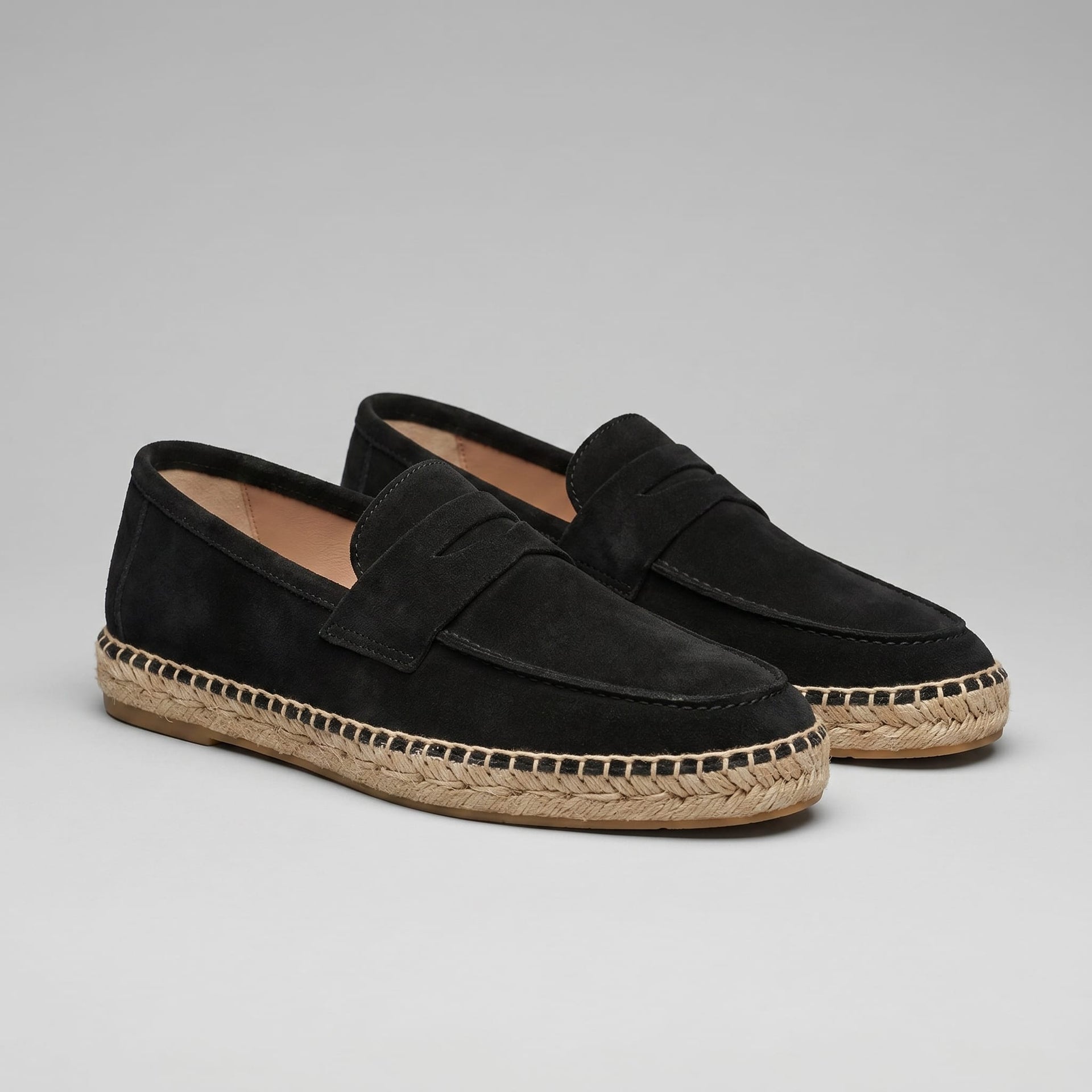 Herren Wildleder-Loafer mit Espadrille-Sohle | Henning