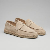 Herren Wildleder-Loafer mit Espadrille-Sohle | Henning
