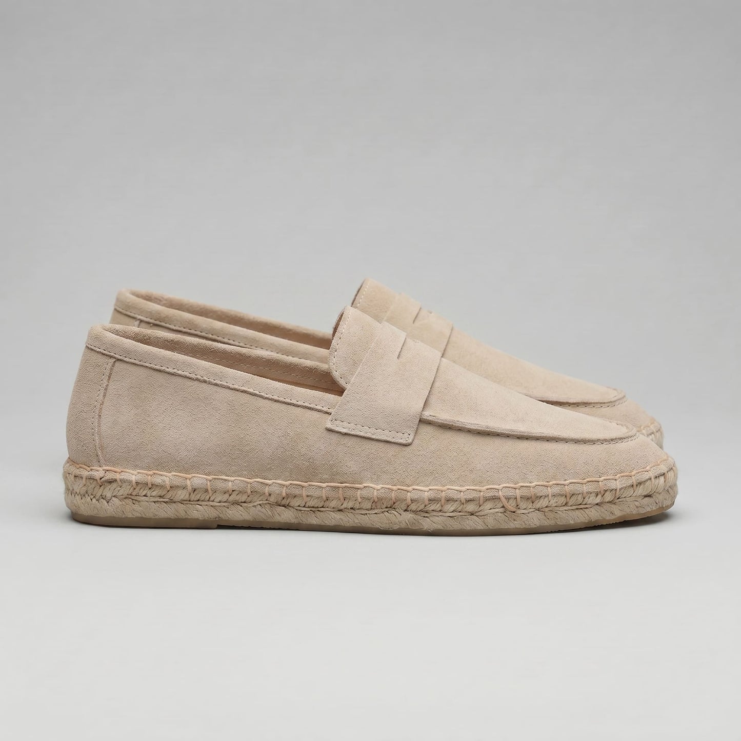 Herren Wildleder-Loafer mit Espadrille-Sohle | Henning_22