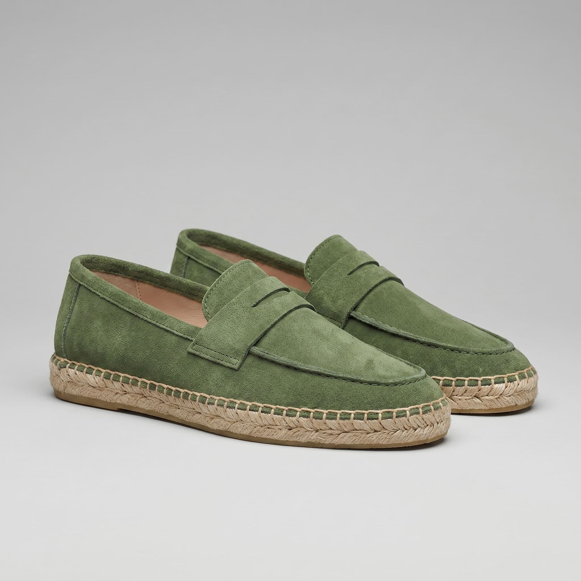 Herren Wildleder-Loafer mit Espadrille-Sohle | Henning