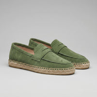 Herren Wildleder-Loafer mit Espadrille-Sohle | Henning