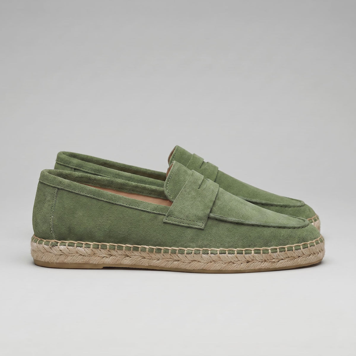 Herren Wildleder-Loafer mit Espadrille-Sohle | Henning