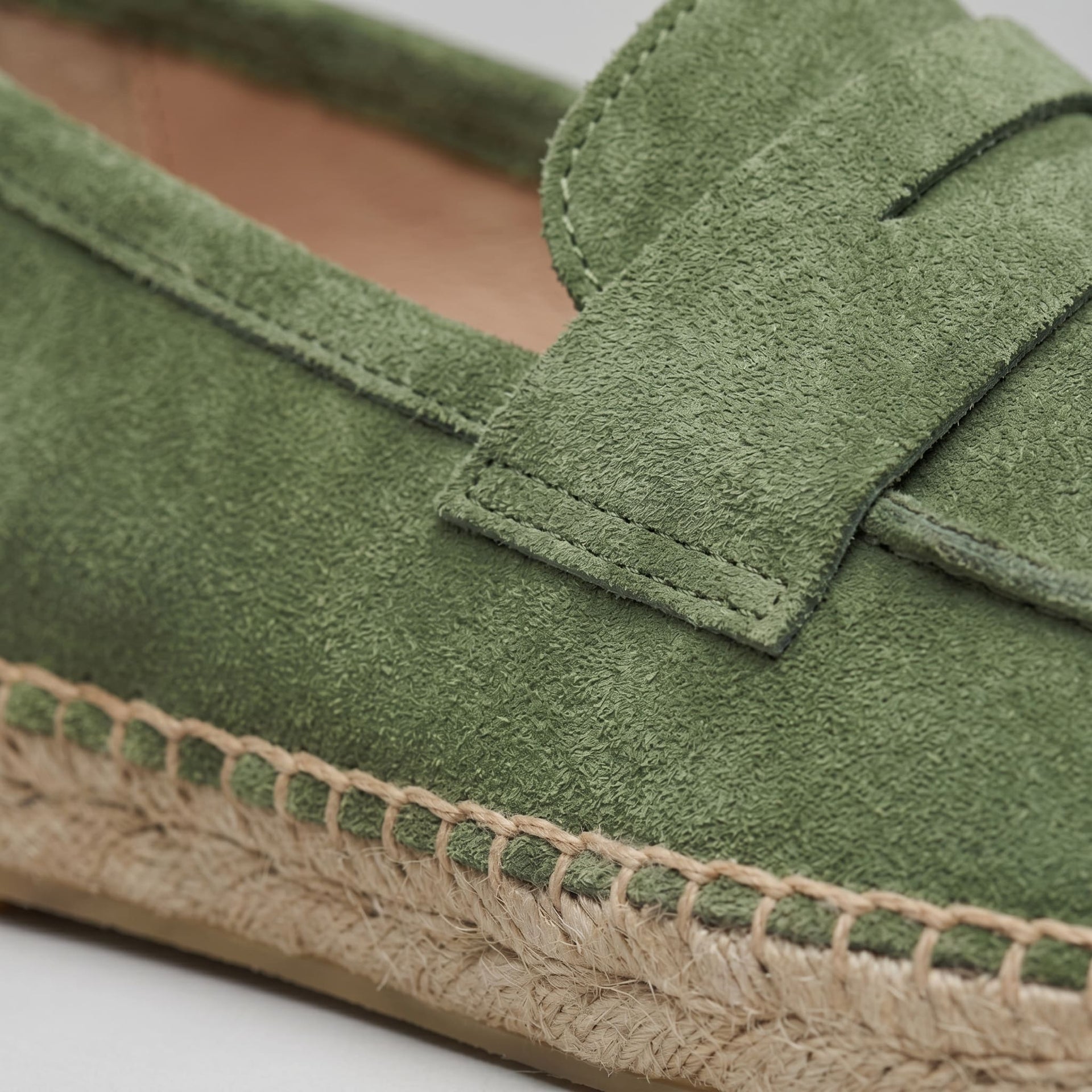 Herren Wildleder-Loafer mit Espadrille-Sohle | Henning
