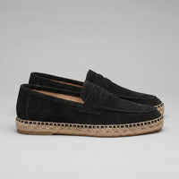 Herren Wildleder-Espadrilles mit Penny-Riemen | Bernhard