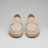 Herren Wildleder-Espadrilles mit Penny-Riemen | Bernhard