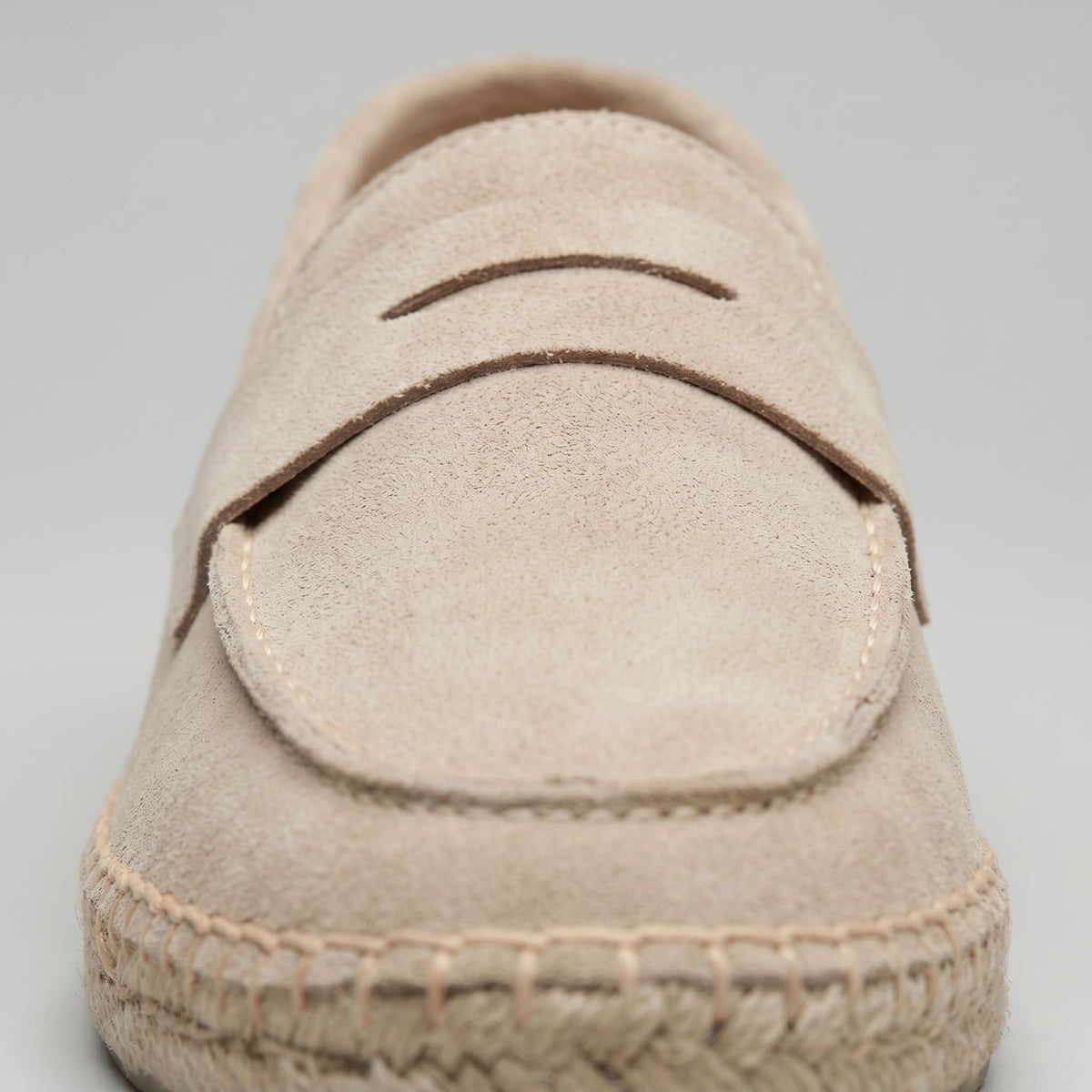 Herren Wildleder-Espadrilles mit Penny-Riemen | Bernhard