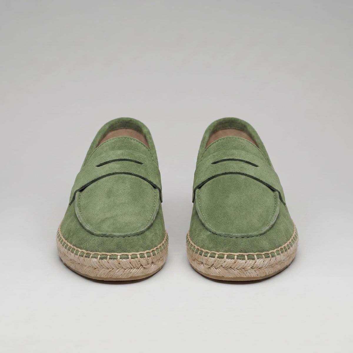 Herren Wildleder-Espadrilles mit Penny-Riemen | Bernhard_21