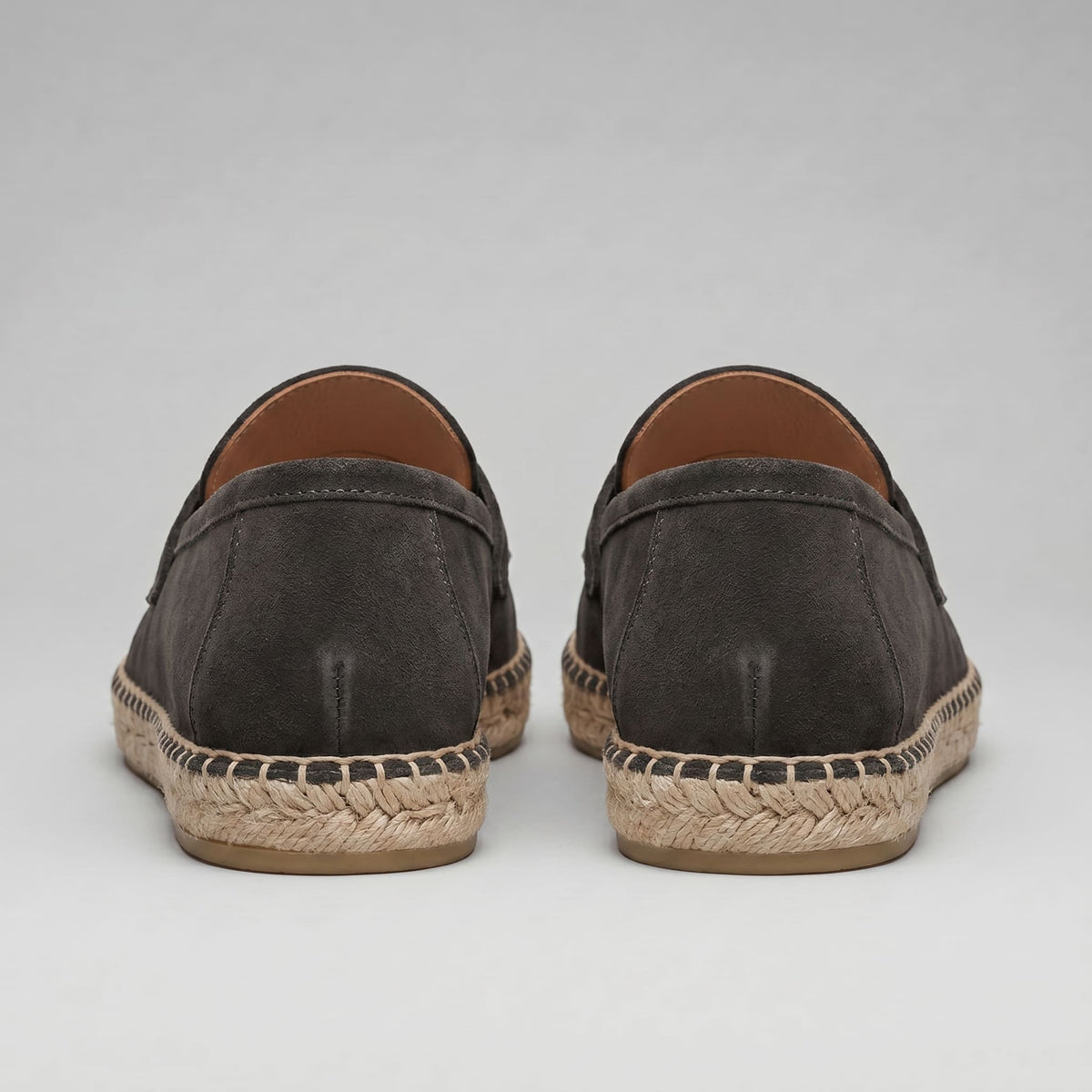 Herren Wildleder-Espadrilles mit Penny-Riemen | Bernhard