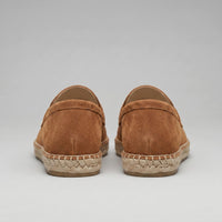 Herren Wildleder-Espadrilles mit Penny-Riemen | Bernhard