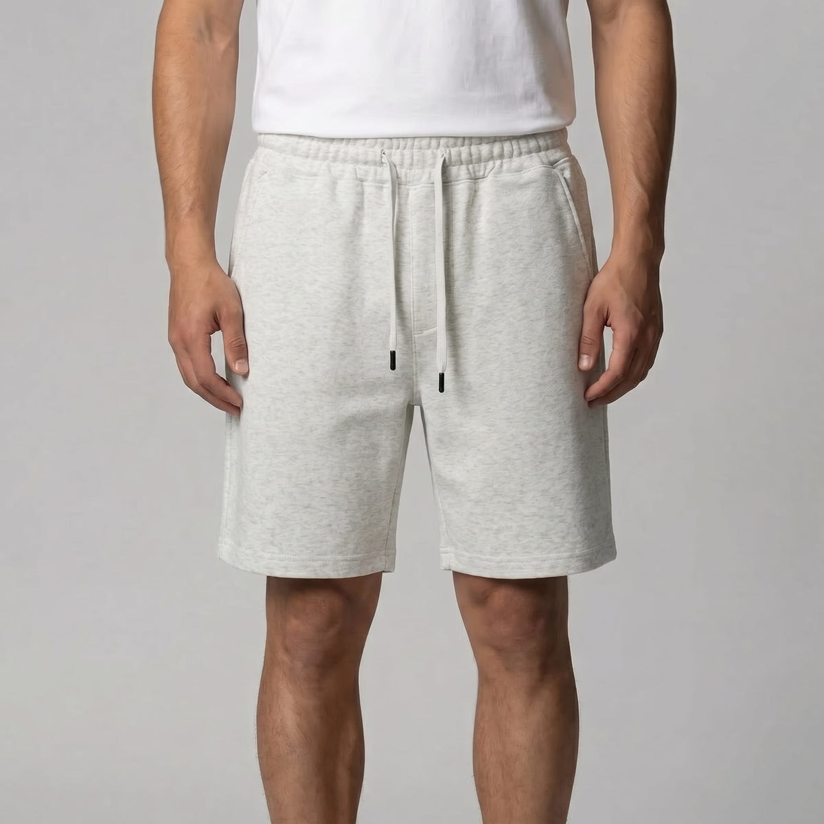 Herren Fleeceshorts mit Kordelzug | Peer_11