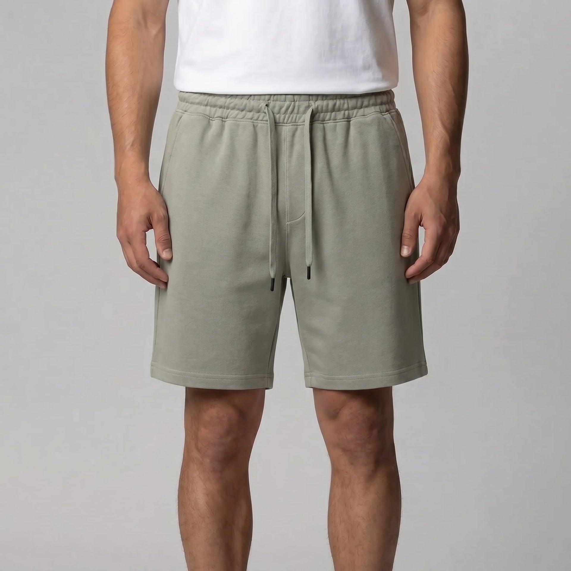 Herren Fleeceshorts mit Kordelzug | Peer