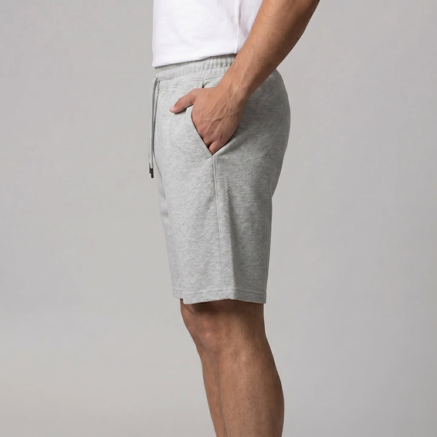Herren Fleeceshorts mit Kordelzug | Peer_22