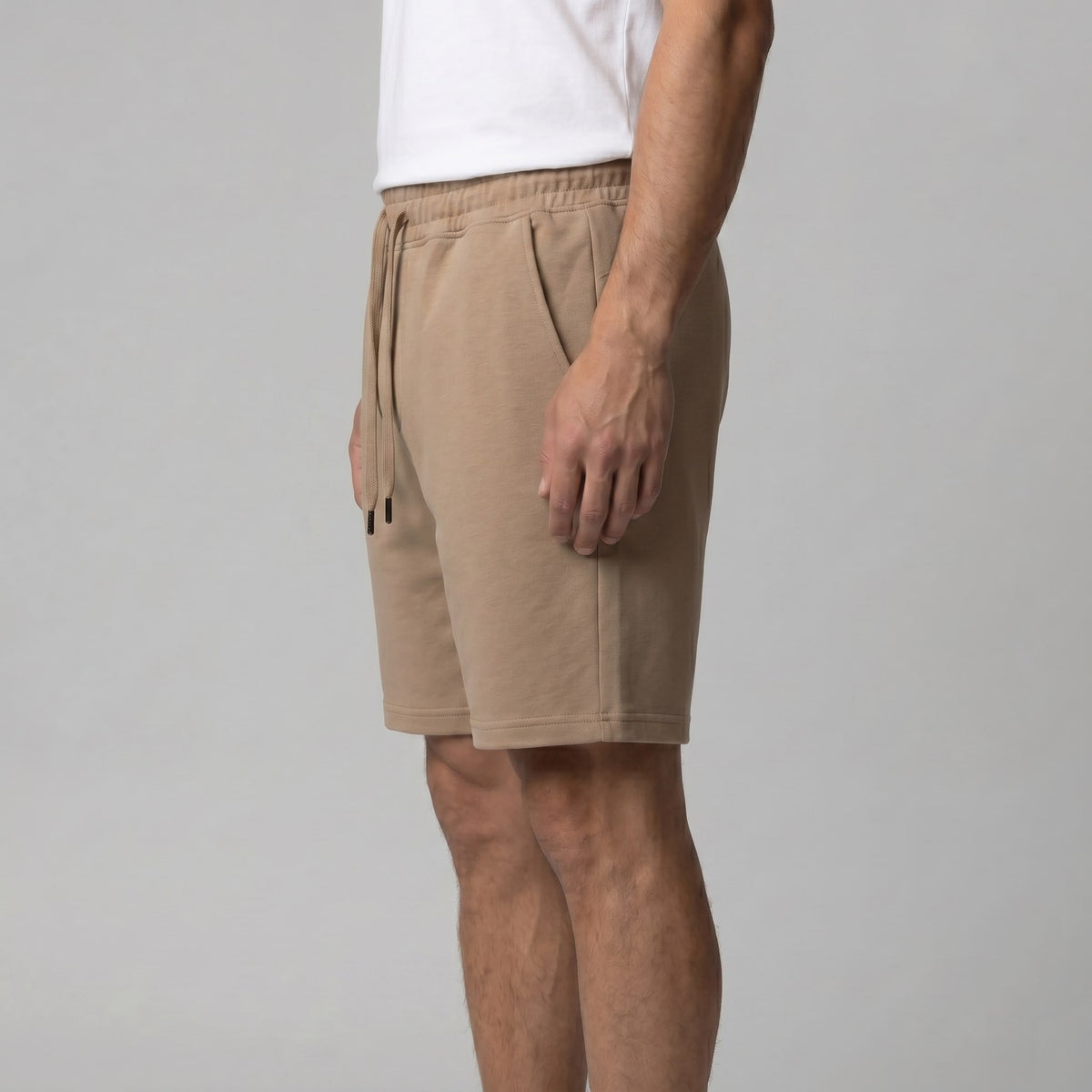 Herren Fleeceshorts mit Kordelzug | Peer_27