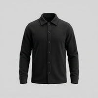 Herren Fleecejacke mit Hemdkragen | Ehrenfried