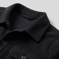 Herren Fleecejacke mit Hemdkragen | Ehrenfried