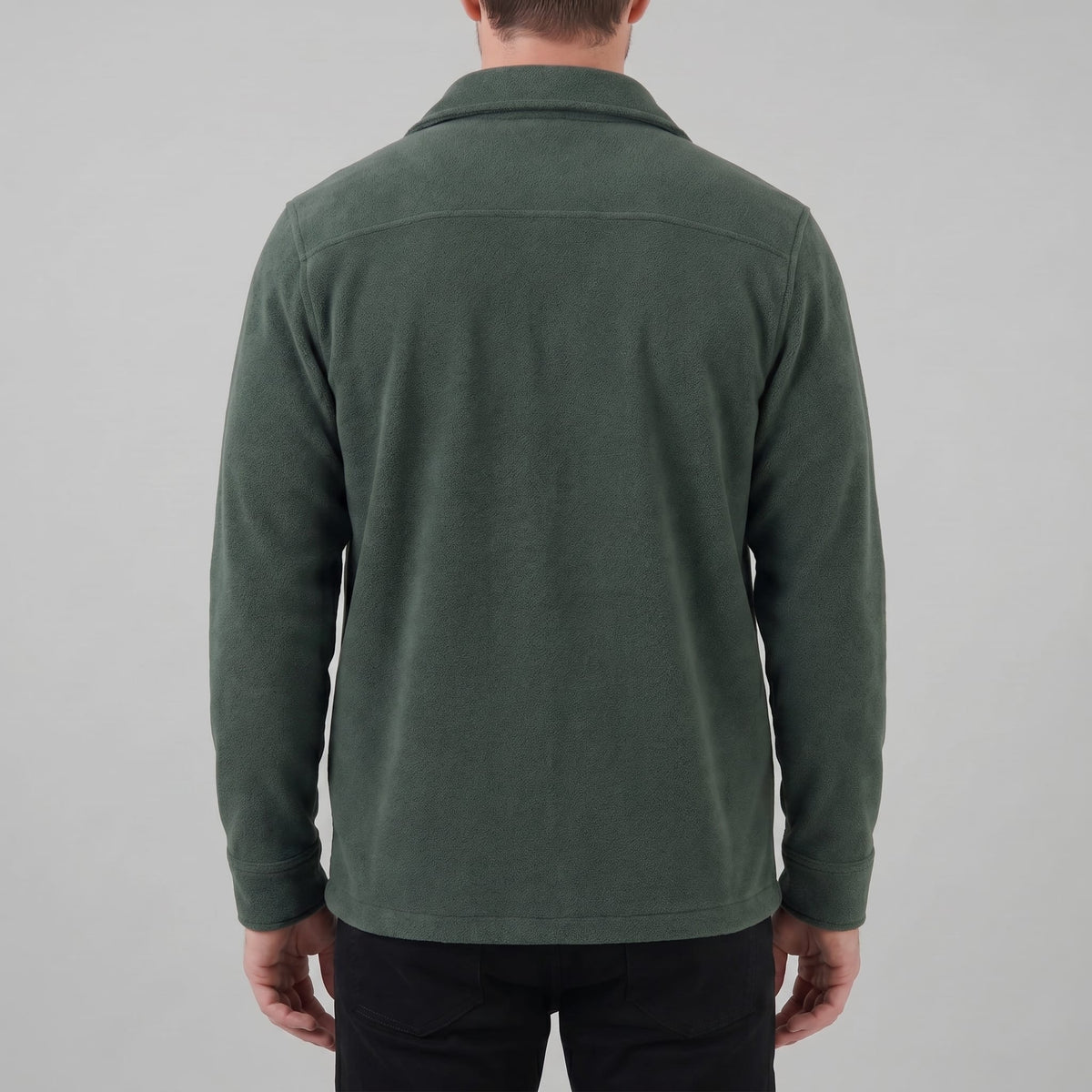 Herren Fleecejacke mit Hemdkragen | Ehrenfried_19