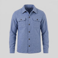 Herren Fleecejacke mit Hemdkragen | Ehrenfried