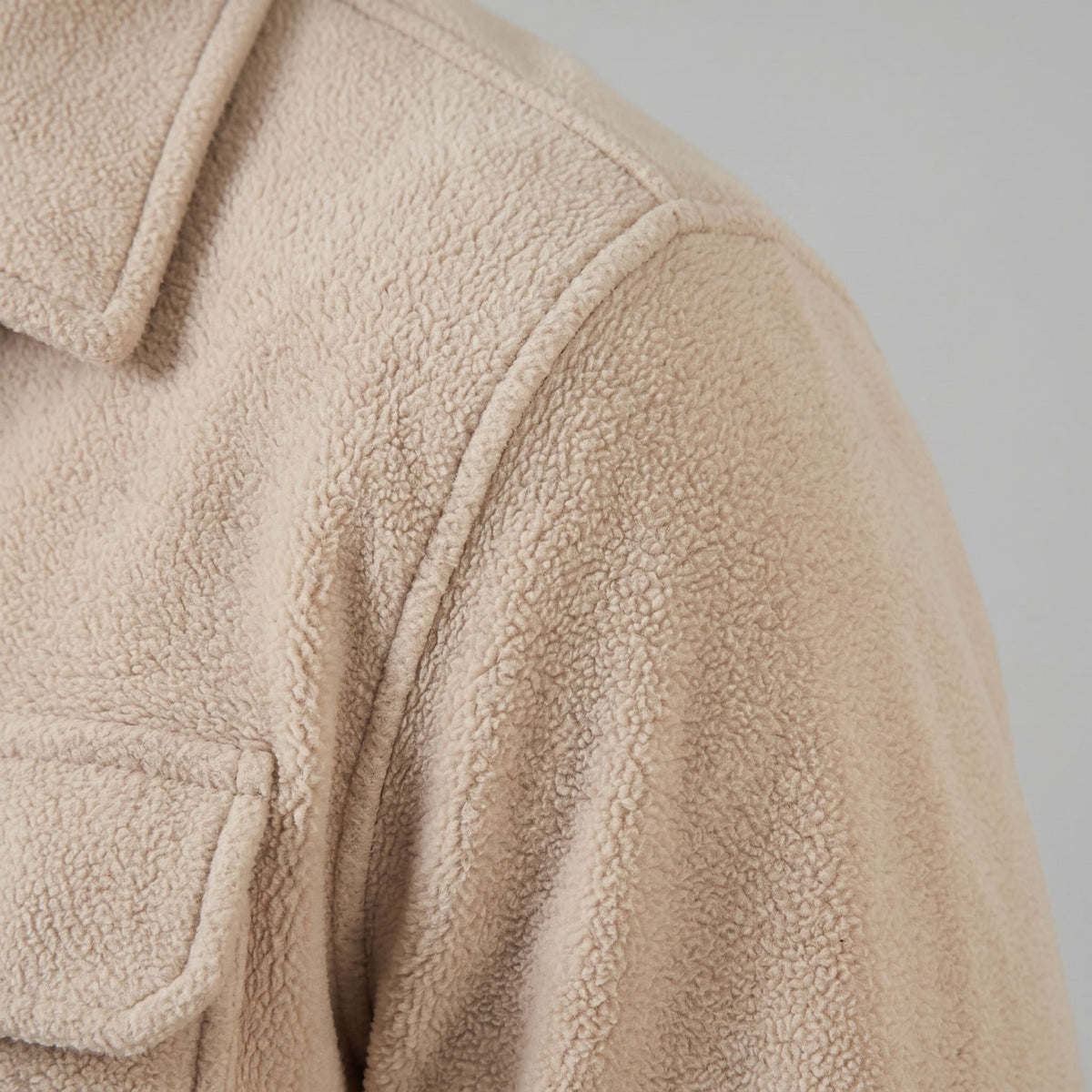 Herren Fleecejacke mit Hemdkragen | Ehrenfried_5