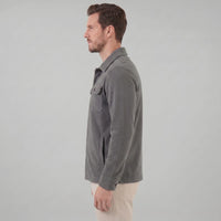 Herren Fleecejacke mit Hemdkragen | Ehrenfried