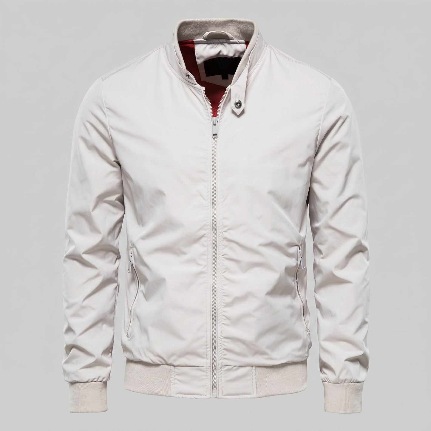 Herren Bomberjacke Slim Fit mit Stehkragen | Eilert_12