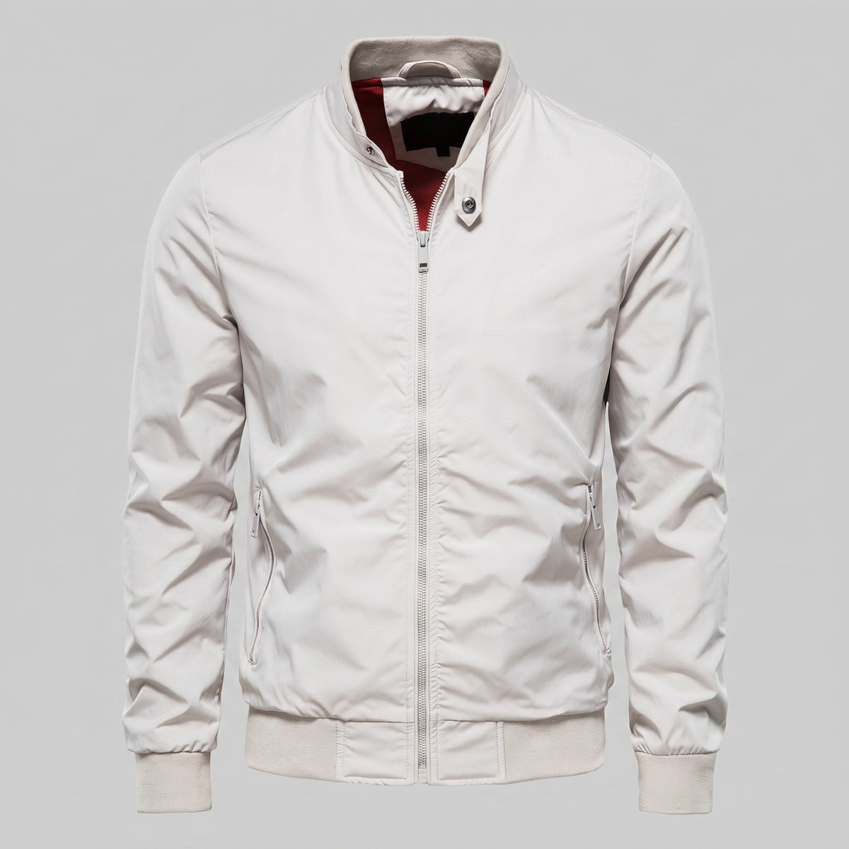 Herren Bomberjacke Slim Fit mit Stehkragen | Eilert