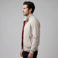 Herren Bomberjacke Slim Fit mit Stehkragen | Eilert