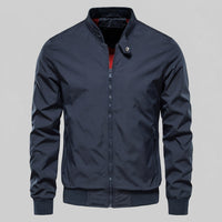 Herren Bomberjacke Slim Fit mit Stehkragen | Eilert
