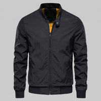 Herren Bomberjacke Slim Fit mit Stehkragen | Eilert