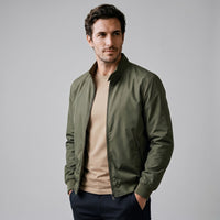 Herren Bomberjacke Slim Fit mit Stehkragen | Eilert