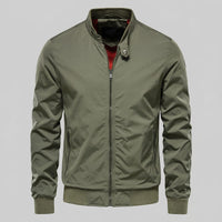 Herren Bomberjacke Slim Fit mit Stehkragen | Eilert