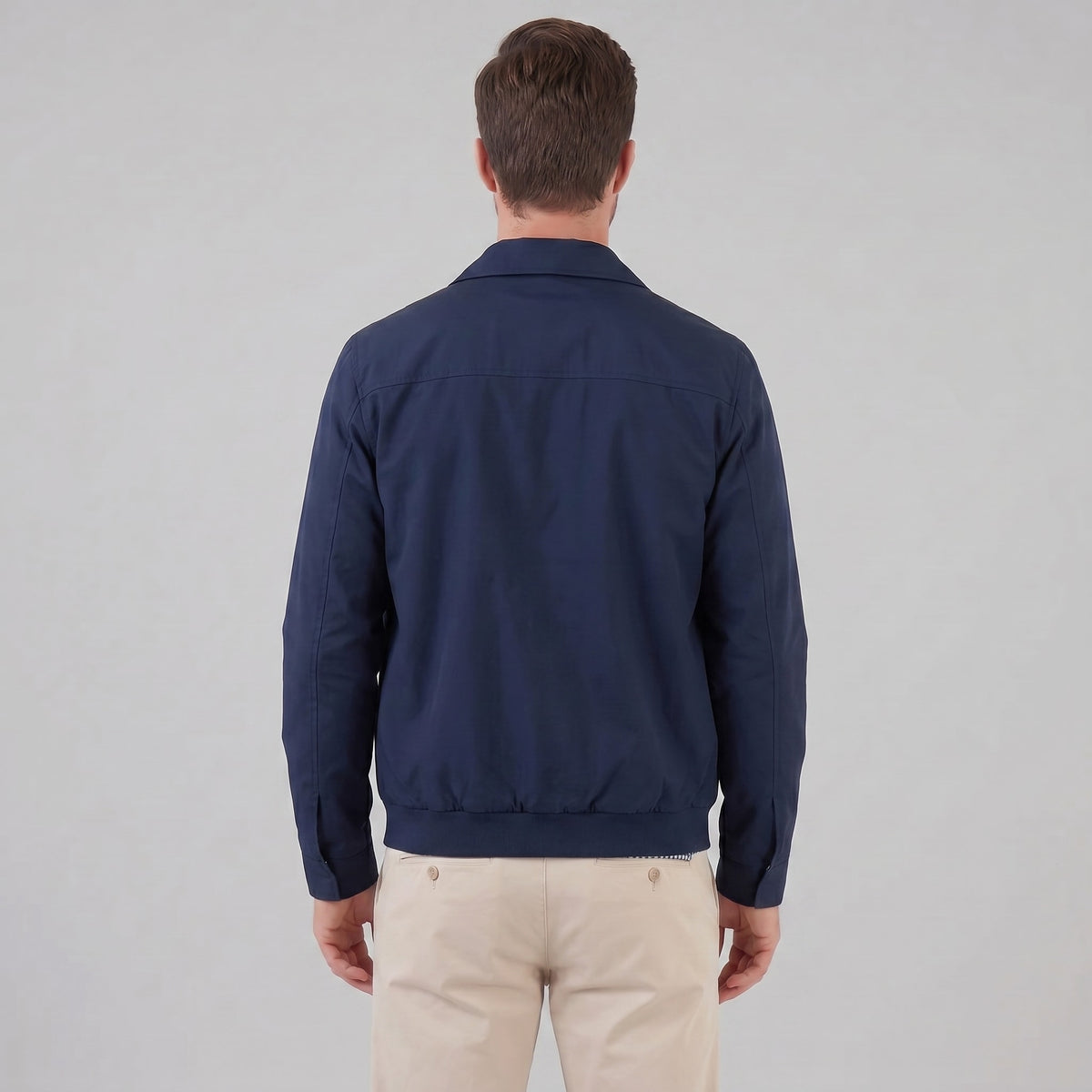 Herren Harrington-Jacke mit Karofutter | Timm_3