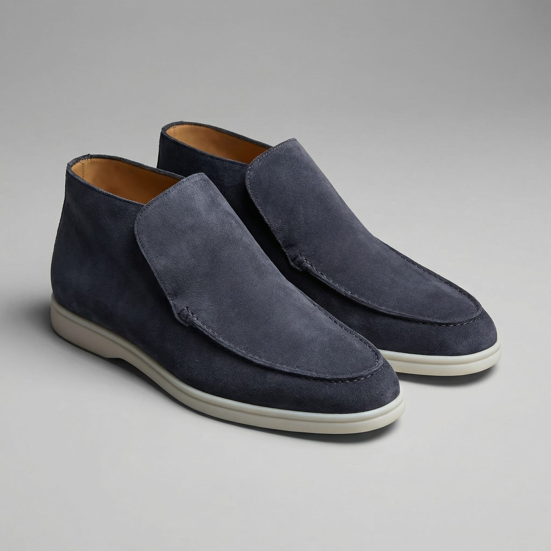 Herren Wildlederstiefelette mit Gummisohle | Heribert
