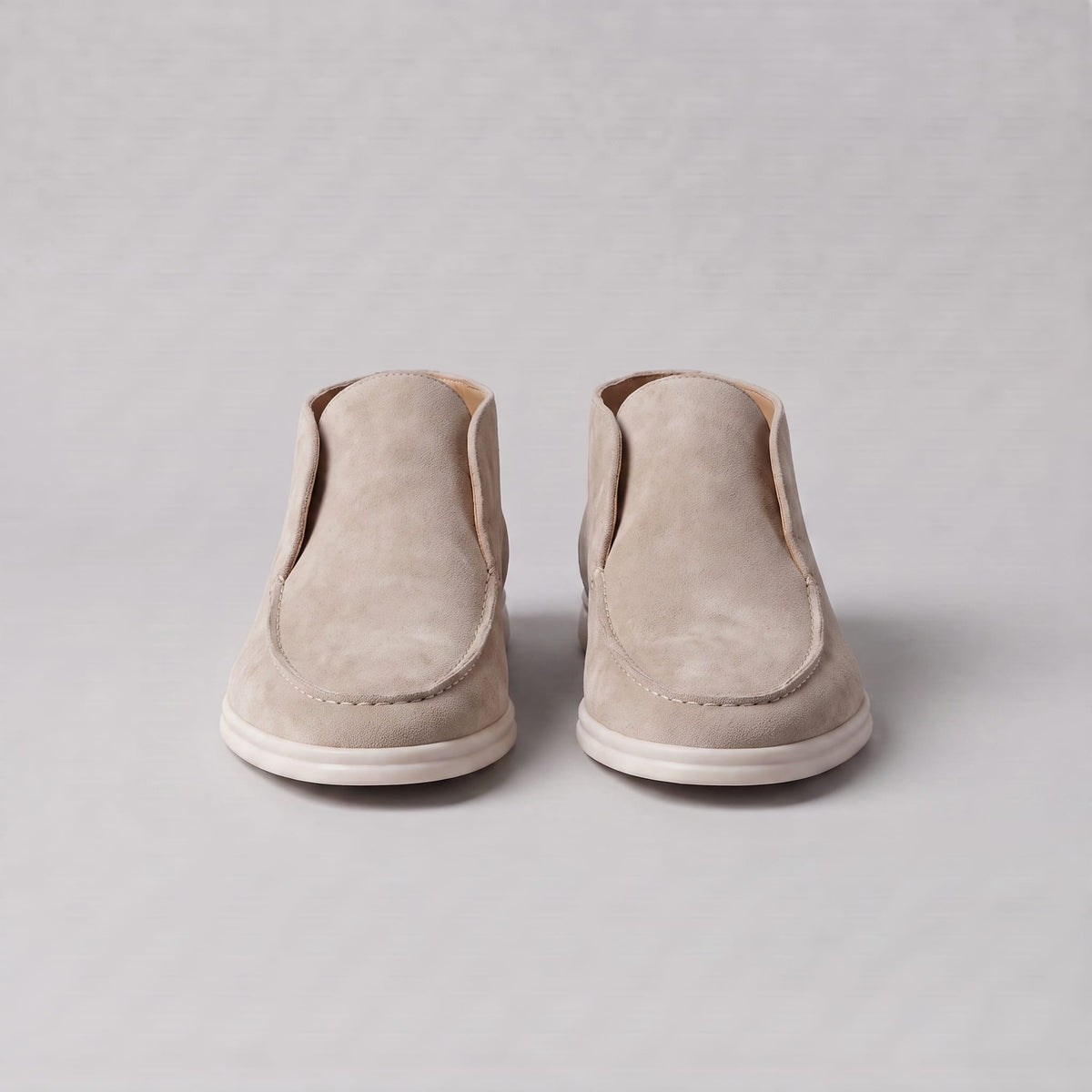 Herren Wildlederstiefelette mit Gummisohle | Heribert