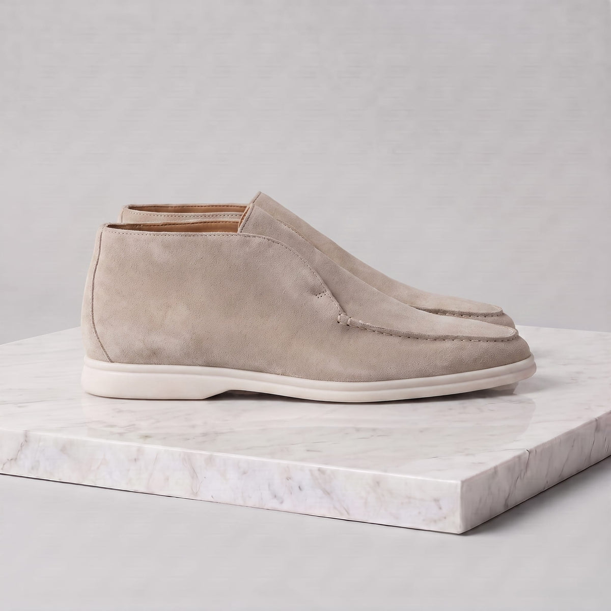 Herren Wildlederstiefelette mit Gummisohle | Heribert_4