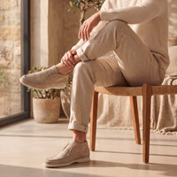 Herren Wildlederstiefelette mit Gummisohle | Heribert