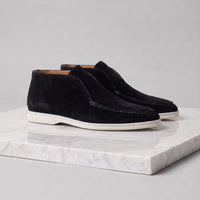 Herren Wildlederstiefelette mit Gummisohle | Heribert